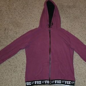Fox Zip Up Sweatshirt